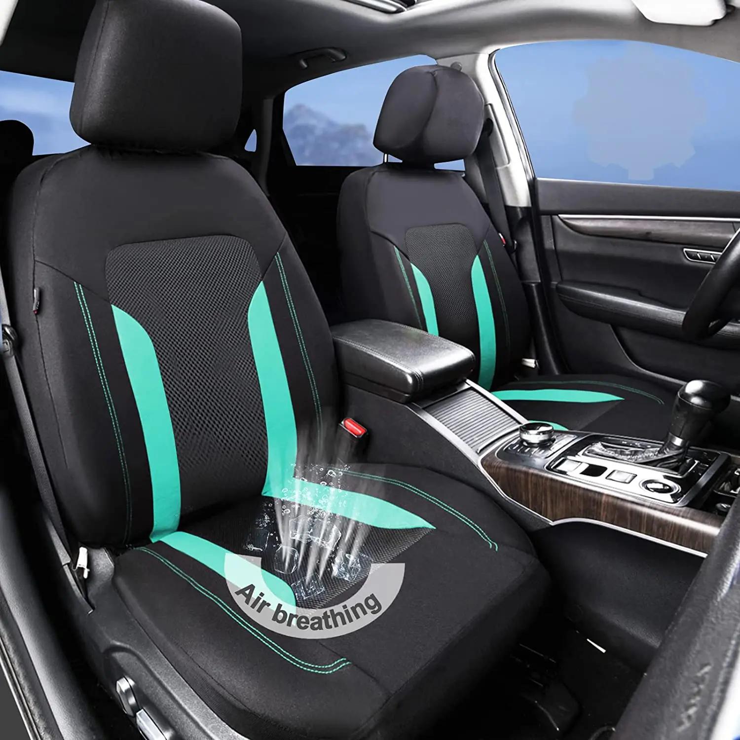 AUTO PLUS Housse de siège de Voiture en maille universelle, ensemble d'accessoires d'intérieur de Vo