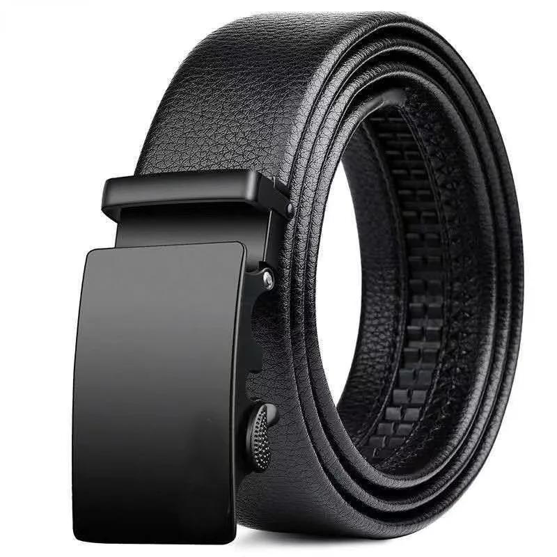 Ceinture pour hommes d'affaires de mode véritable marque de luxe ceinture boucle en métal ceinture e