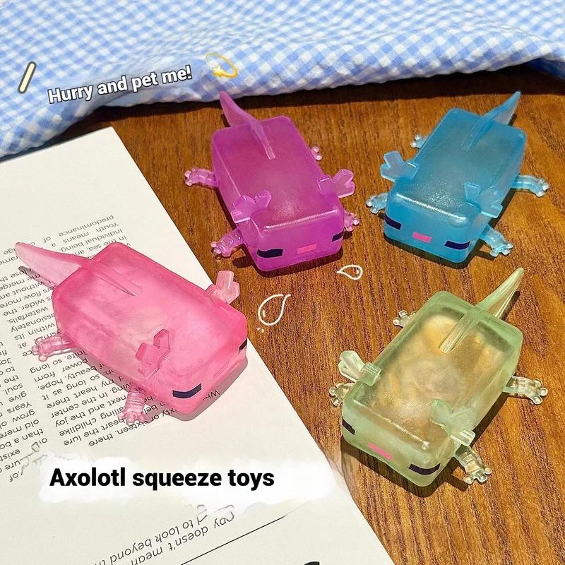 Jeu Axolotl presser jouets soulager le Stress et libérer des émotions Fidget sensoriel presser jouet