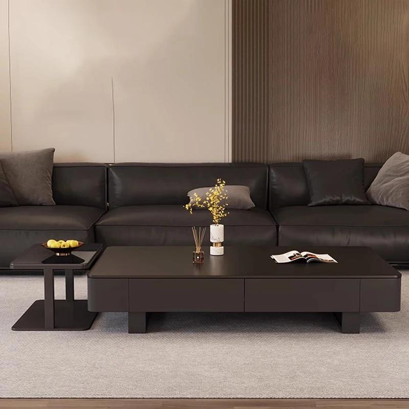 Table basse De beauté à la mode Tables basses De luxe européennes nordiques modernes Glamour exquis 