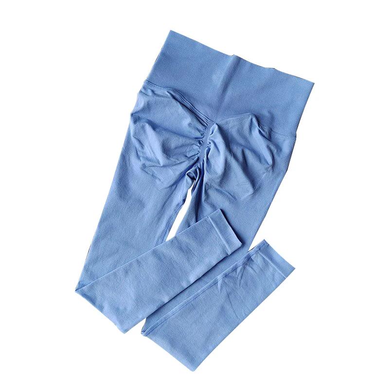 Leggings taille haute sans couture, pantalon de Sport, de Yoga, de levage des hanches, de course, à 