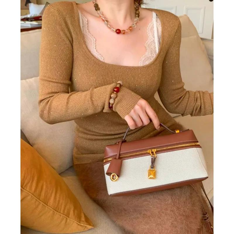 Sac à main en cuir véritable JW PEI, sac bandoulière pour un usage quotidien, sac à main simple, sac