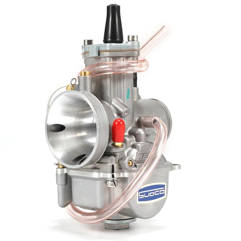 Keihin-Carburateur à rideau plat pour moto, accessoires de motocross pour scooter, 2T, 4T, RL, D343,