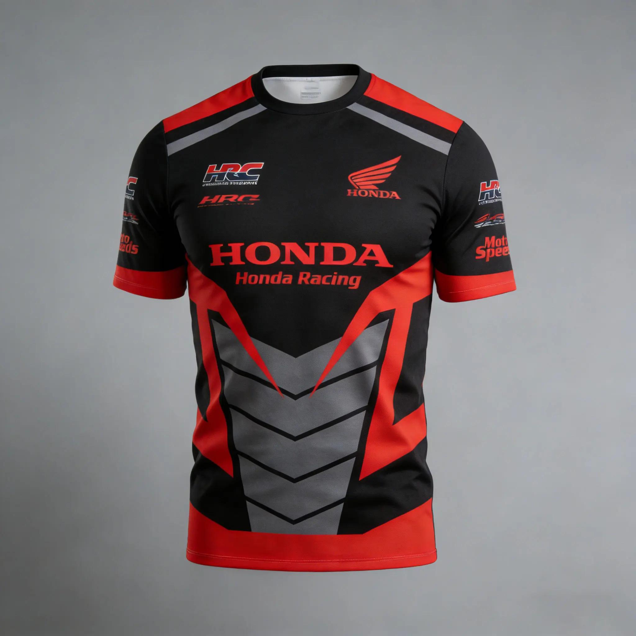 Honda Moto vitesses à manches courtes équipe course marchandise hommes t-shirts course sport décontr