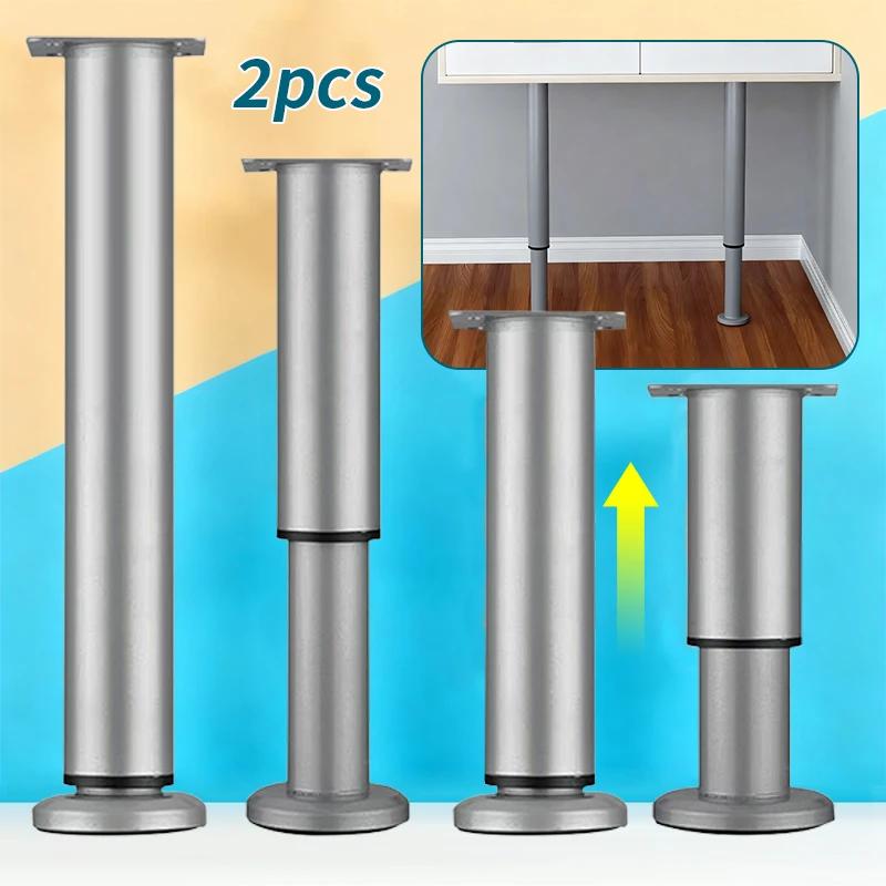 Colonnes de support de pieds de table télescopiques, hauteur réglable à rotation, utilisées pour les
