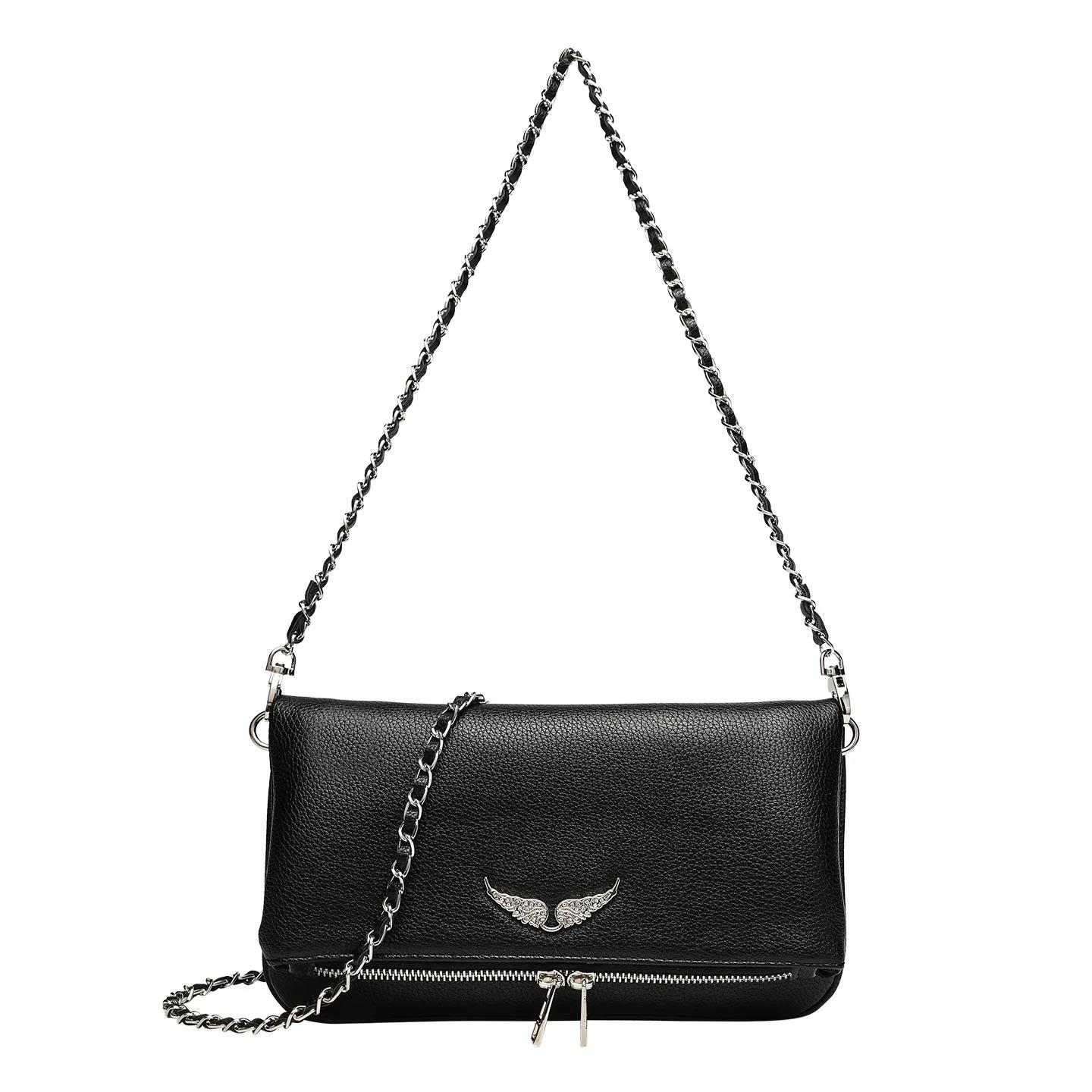 Sac carré mini Wing pour femme, sac à bandoulière et sac croisé tendance 2026, petit sac à main mign
