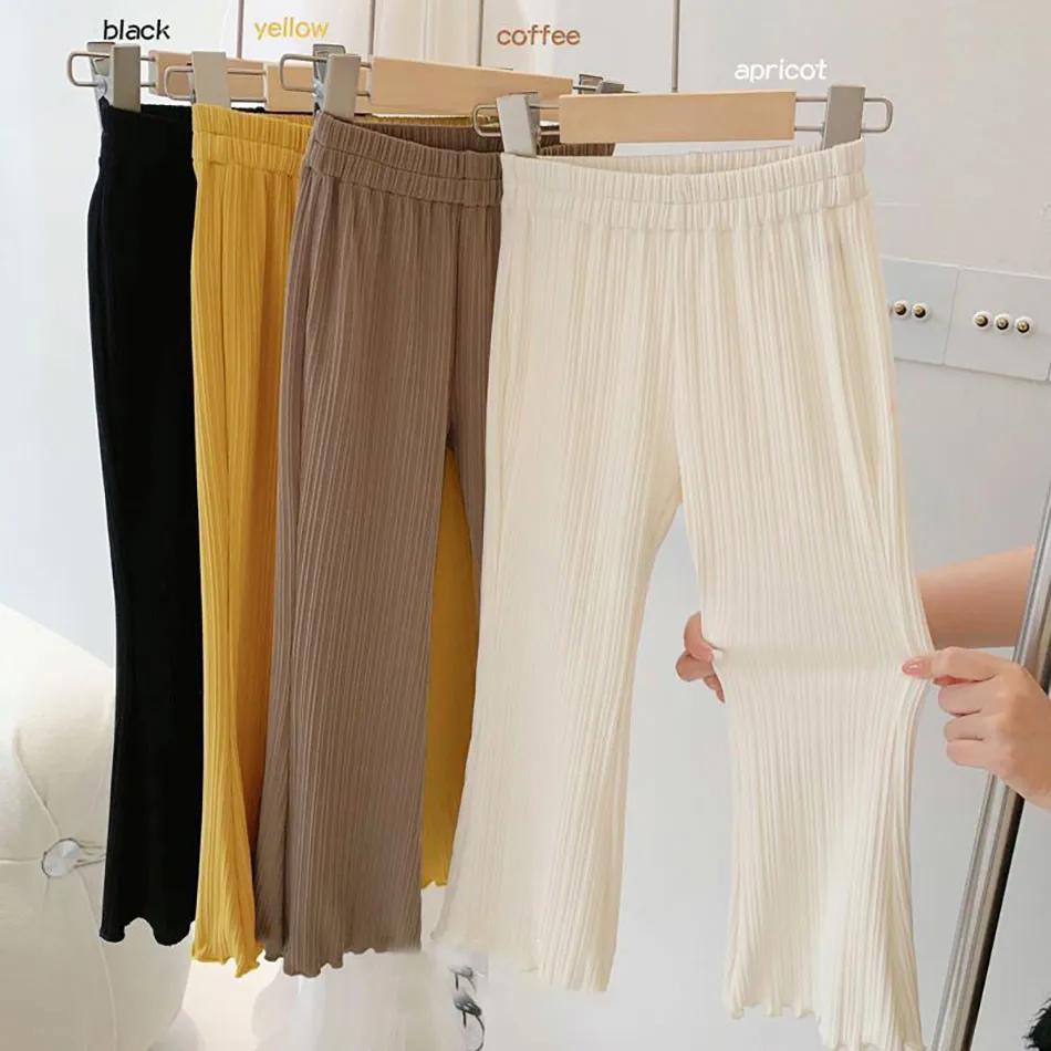 Pantalon d'été pour enfants, vêtement décontracté, polyvalent, à la mode, style princesse