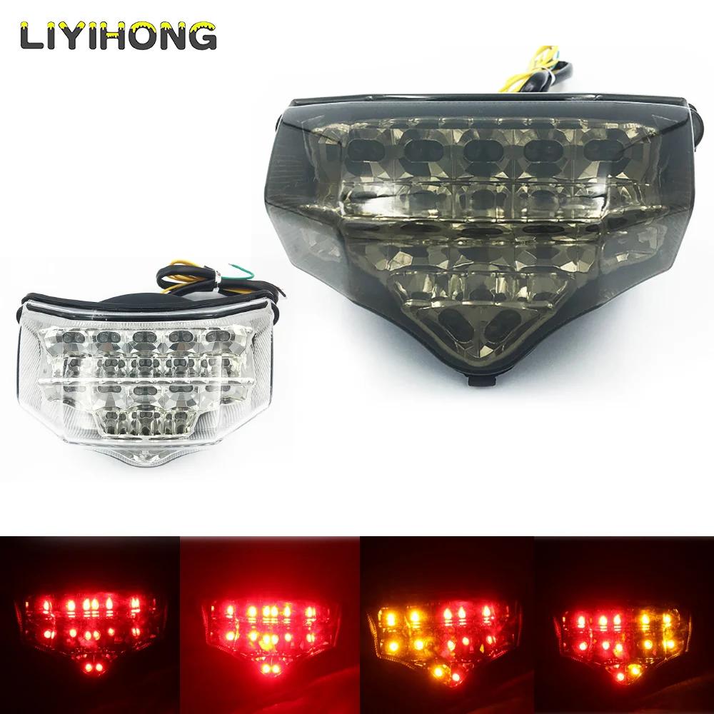 Pour Yamaha FZ600 FZ6 FAZER 2004 2005 2006 2007 2008 2009 moto feux arrière LED ensemble de frein av