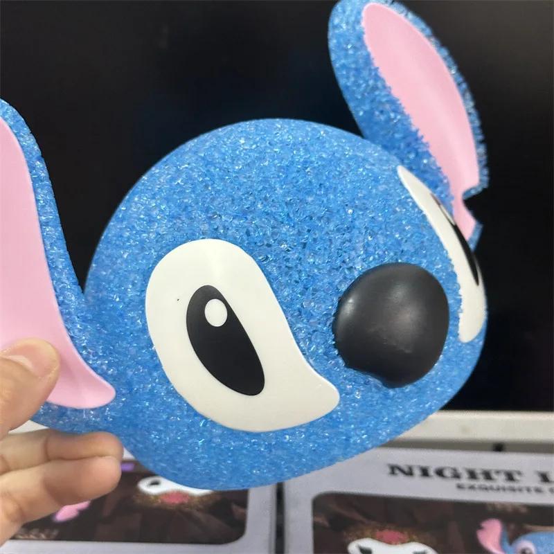Lampe de nuit à projection de particules Lilo & Stitch, dessin animé Lilo et Stitch, lampe de lectur