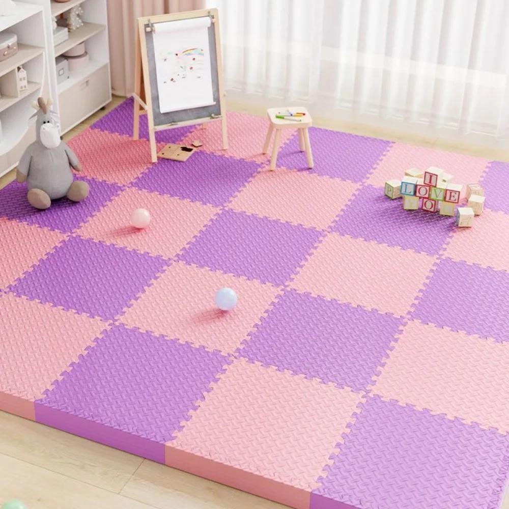Tapis de jeu pour bébé épais de 2.5cm, antidérapant, résistant aux chutes, réutilisable, pour enfant