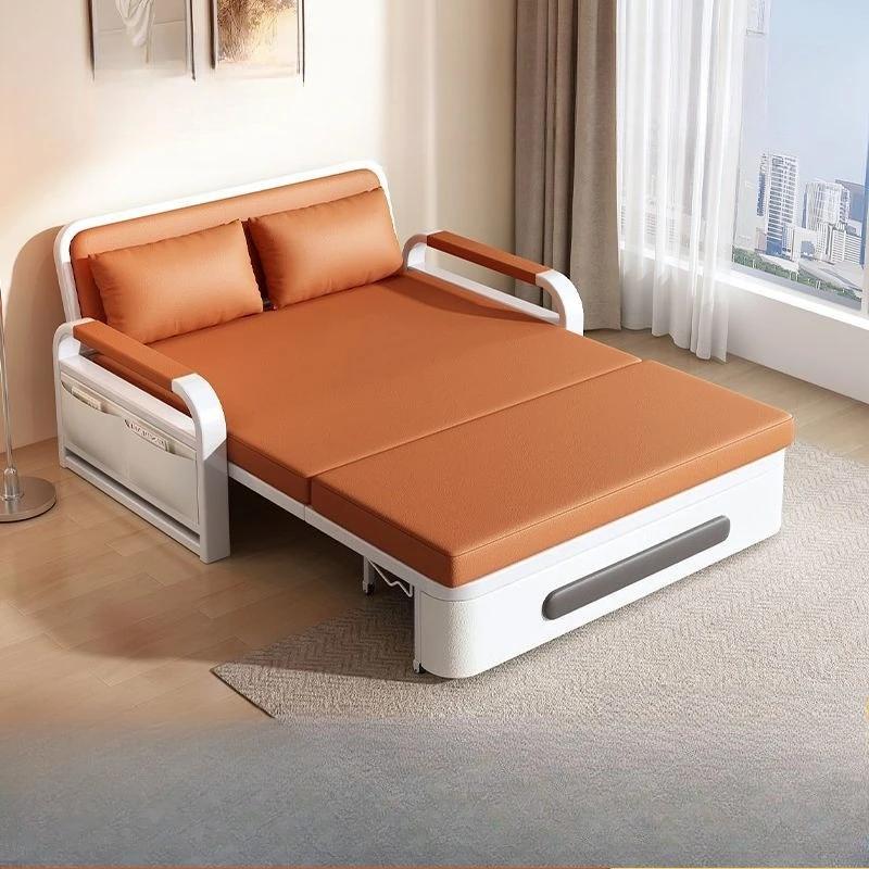 Canapé pliable frais pour la maison, ensemble de meubles de lit pliable, meubles de salon, lit minim