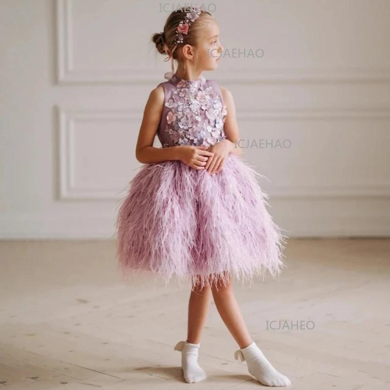 Nouvelle Robe de Cérémonie Élégante Sans Manches pour Enfants, Tenue de Fête d'Anniversaire, Robe de