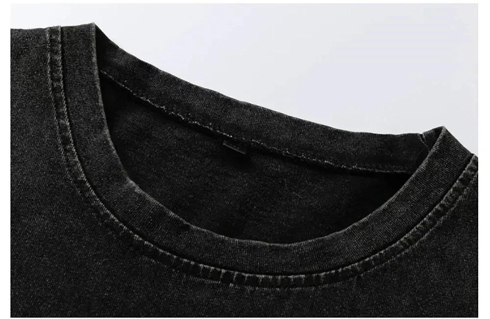 T-shirt décontracté à col rond pour homme, 100% coton, imprimé Metal Gear Solid et texte, streetwear