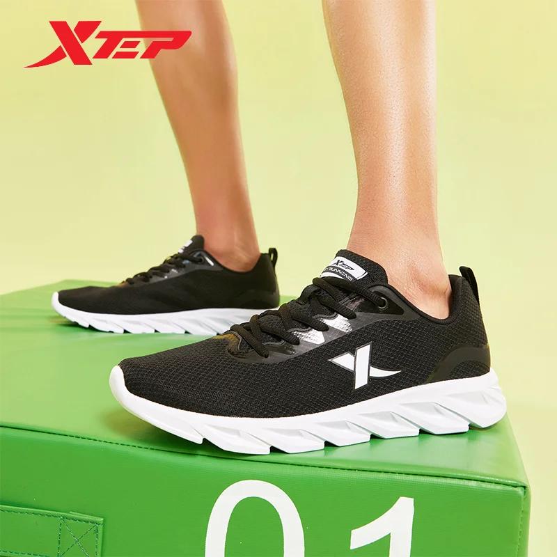 Xtep-Chaussures de course légères et respirantes pour homme, baskets de sport, de jogging, anti-baum
