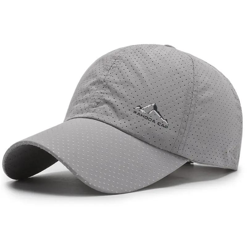 Chapeaux à séchage rapide pour hommes et femmes, protection solaire extérieure d'été et casquettes d