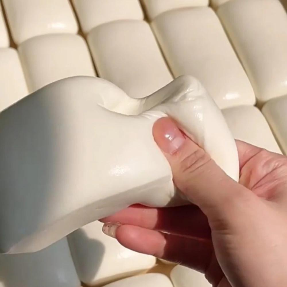 Jouet à presser en forme de gâteau au yaourt Taba Squishy, jouet sensoriel à montée lente, anti-stre