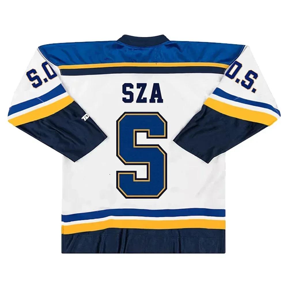 SZA Jersey SOS Blind Nouvel Album Merch 2023 Tour Nord-Américain Unisexe Sweat-shirt à manches longu