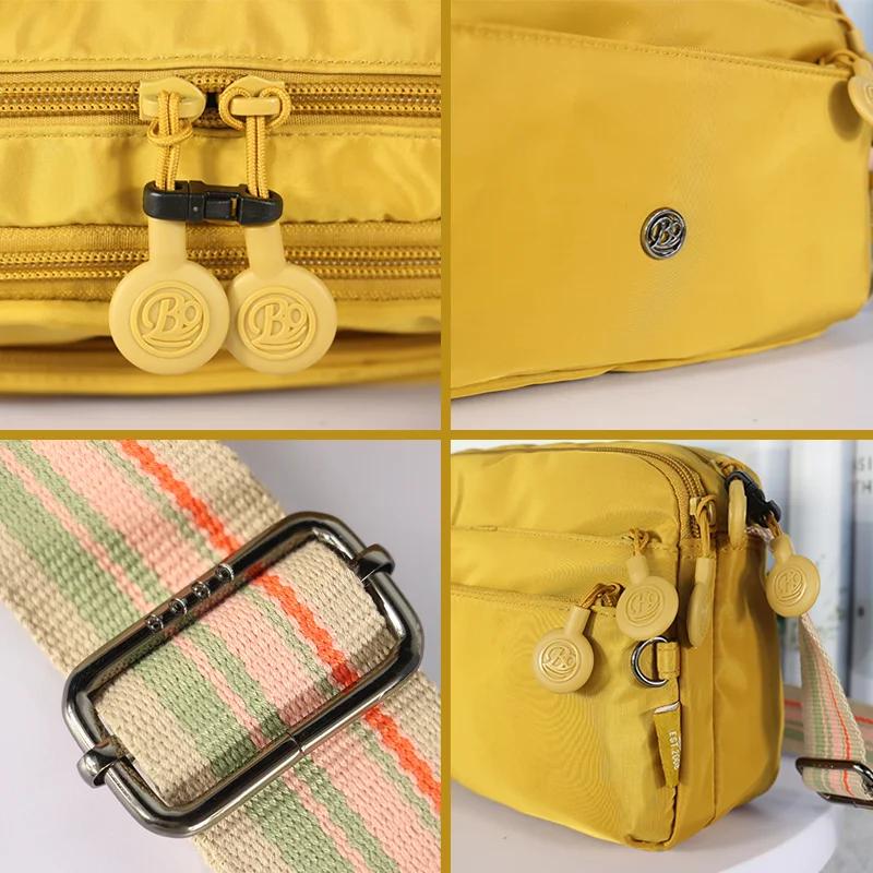 Sac à bandoulière en Nylon Ultra-léger pour femmes, sac léger à large sangle réglable, sacs de luxe 