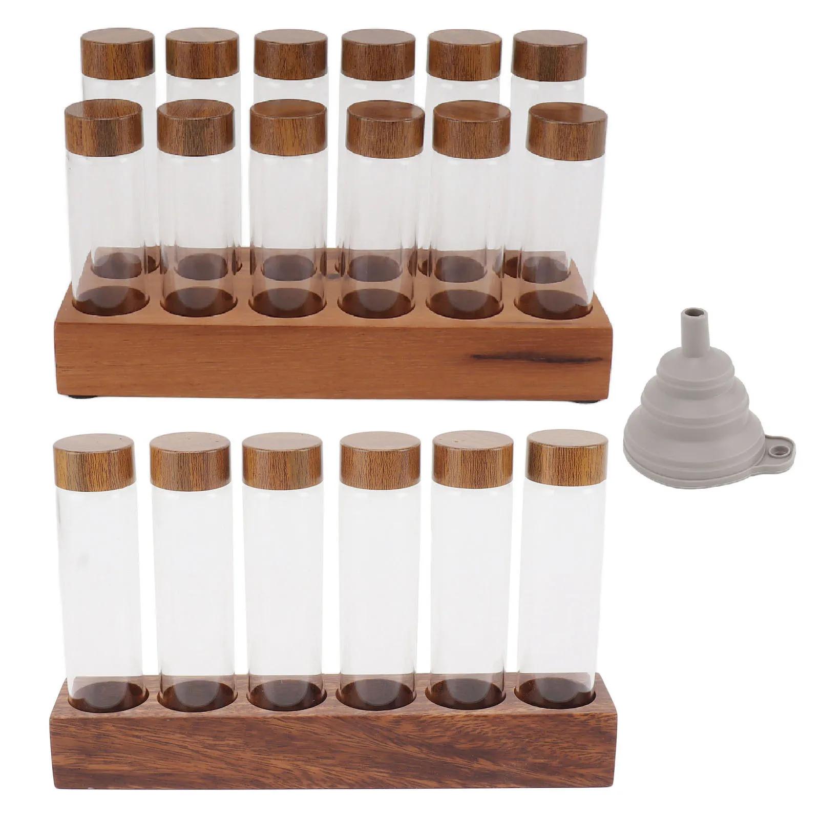 Tubes de stockage de grains de café en verre transparent avec couvercle, bocal de stockage de grains