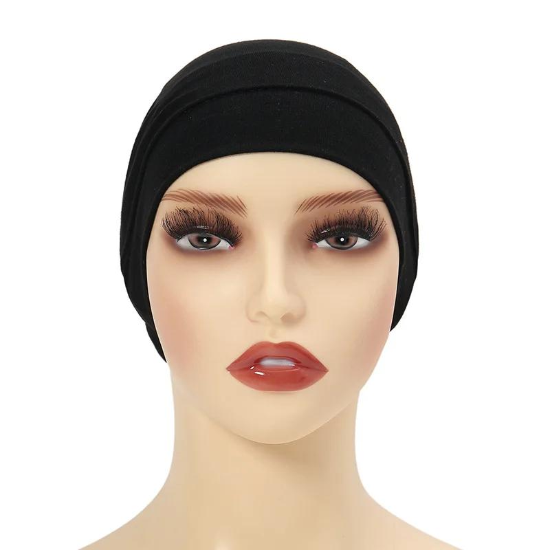 Bandeau Modal Hijab écharpe sous-capuchon Abaya Hijabs pour femme musulman Abayas Jersey Turbans Tur