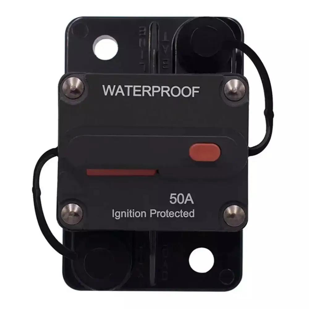 Disjoncteur 12-48V DC, réinitialisation du fusible 30A 40A 50A 60A 70A 80A 100A 120A 150A 200A 250A 