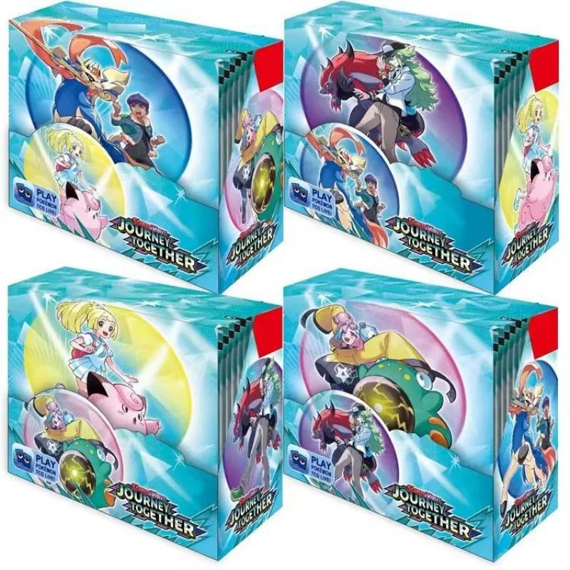 90-360 cartes Pokémon en anglais, français et espagnol, cartes Sun Moon Evolutions, boîte de booster