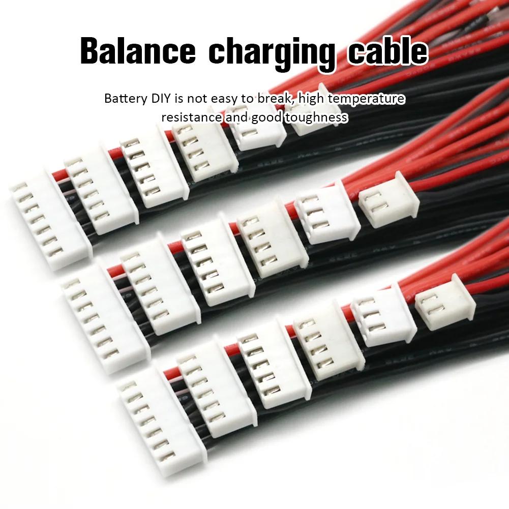 Câble de chargeur d'équilibre de batterie Lipo, 5 pièces/lot, 1S 2s 3s 4s 5s 6s, connecteur IMAX B6,