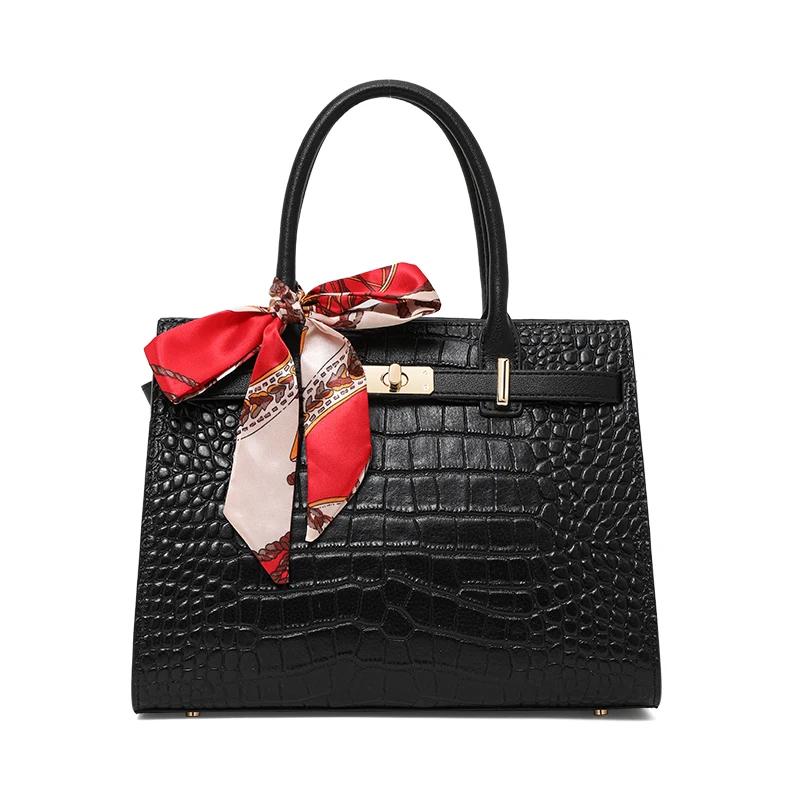 Sac en cuir, sac à main pour femmes, sac à bandoulière en peau de vache, nouveau style 2024, léger e