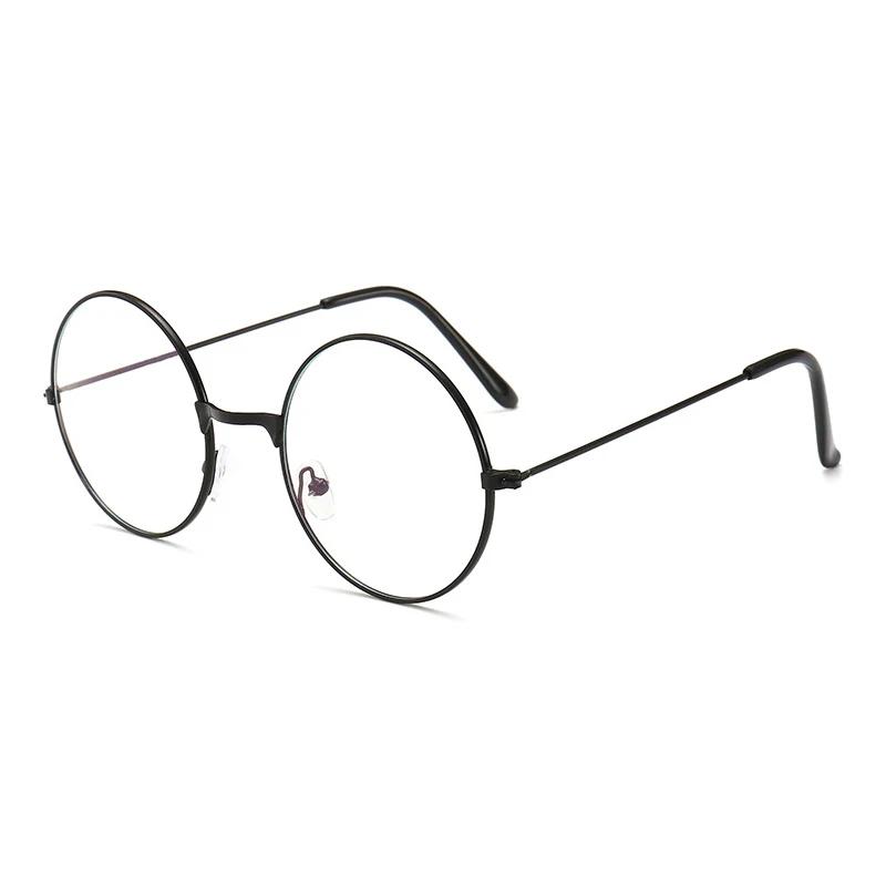 Miroir d'ordinateur rond rétro pour hommes et femmes, lumière bleue, lecture, jeux, Protection des y