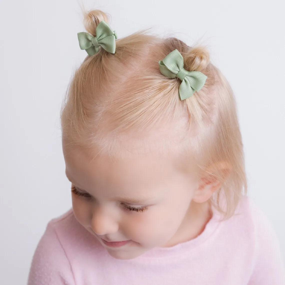 Nœuds de cheveux pour bébés filles, 10/20/25/50 pièces, par paires, nœuds de ruban de 2 pouces, pinc