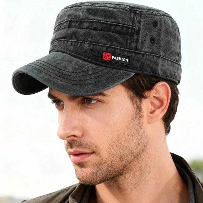 Casquette de Baseball à dessus plat pour hommes et femmes, 1 pièce, avec étiquette FS, pare-soleil d