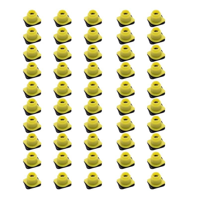 50 pièces Nicot abeille cheveux rouleau reine Cages en plastique protection scellé cellule couvertur
