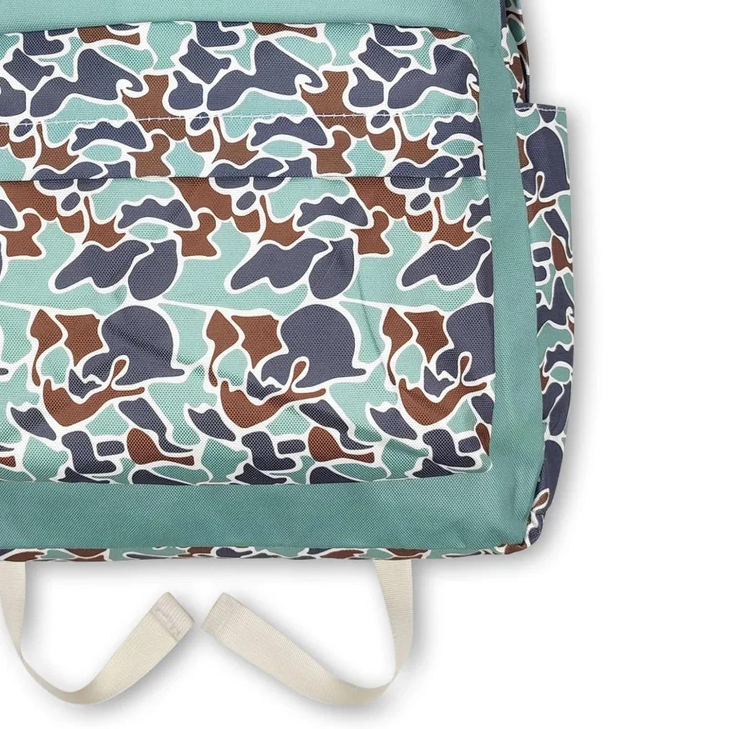 Sac à dos de chasse pour enfants garçons, camouflage canard