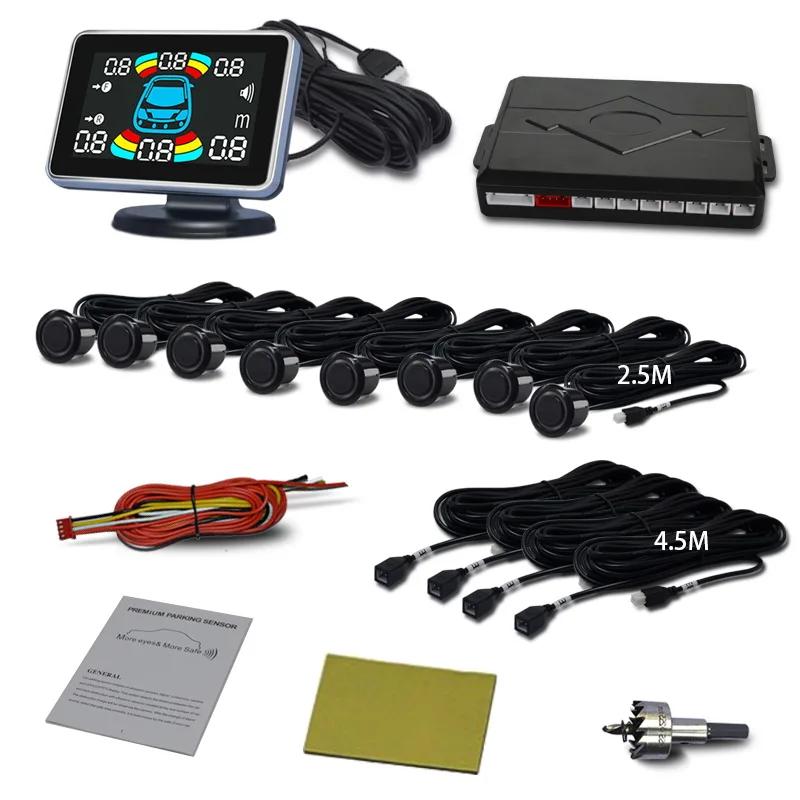 8 capteurs de stationnement Parktronic voiture Automobile recul Radar de secours électronique arrièr
