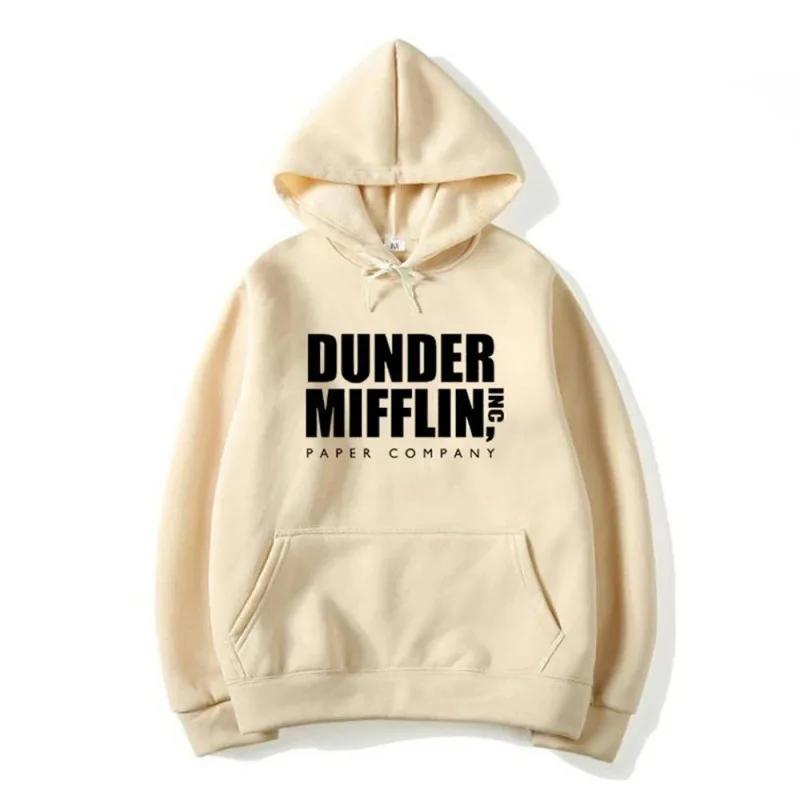 Dunder Mifflin Paper Company Sweat à capuche The Office Sweat-shirt unisexe décontracté à capuche