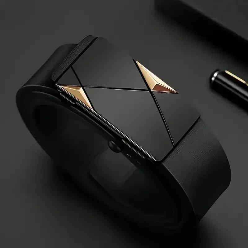 Ceintures célèbre marque ceinture hommes hommes ceintures qualité véritable luxe en cuir ceinture po