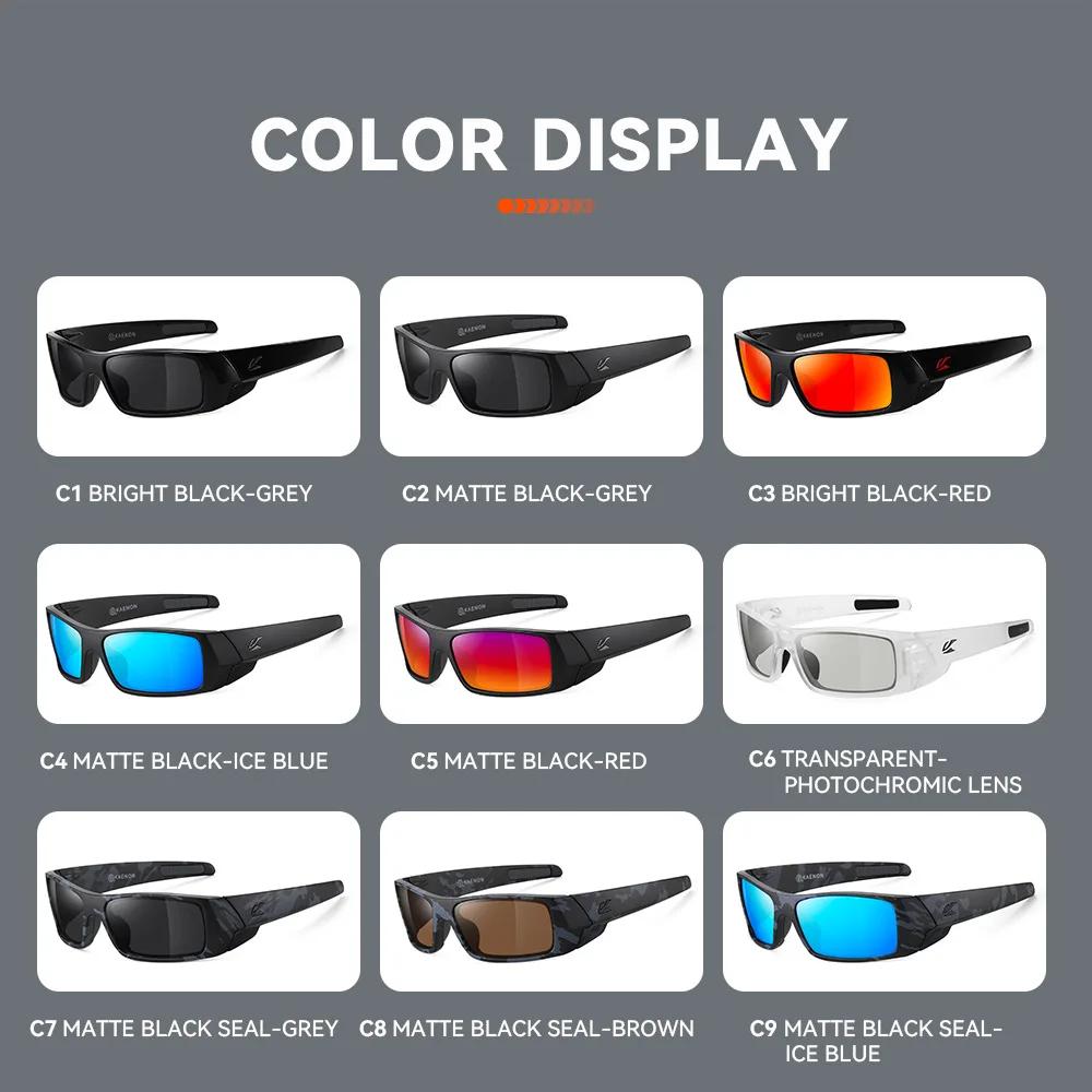 Kaenon Lunettes de soleil de sport polarisées pour hommes et femmes, idéales pour la conduite, la pê