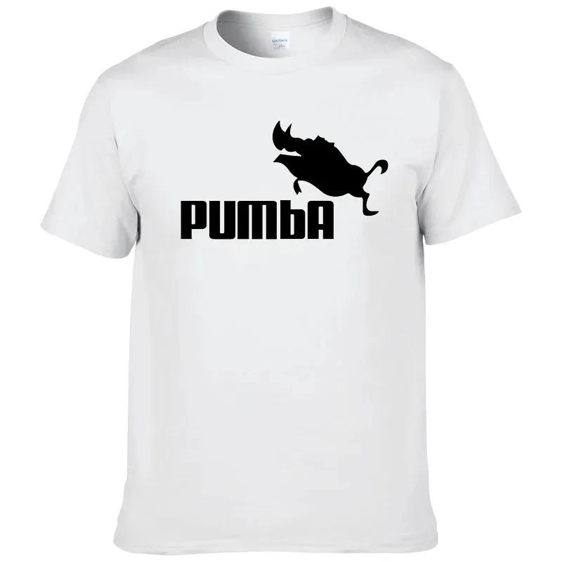 T-shirt imprimé PUMBA, été, hip-hop, sport, bas de tenue, manches courtes, sanglier volant, sanglier