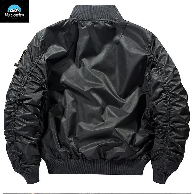 Blouson aviateur fonctionnel MA-1 pour homme, manteau de baseball respirant rétro, vêtements de marq
