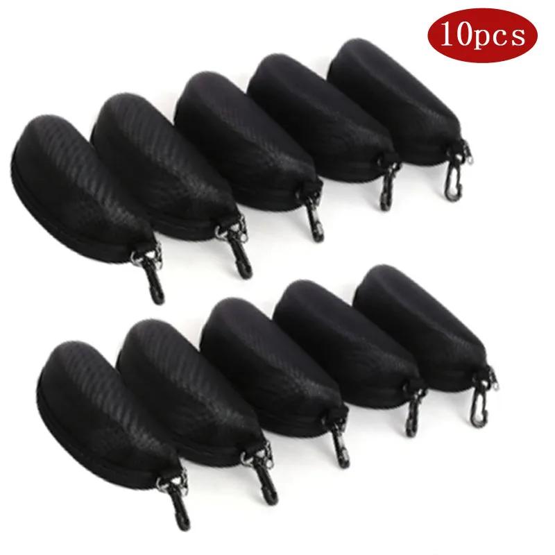 5/10/20pack Portable fermeture éclair lunettes de soleil boîte de protection lunettes étui boîte Oxf