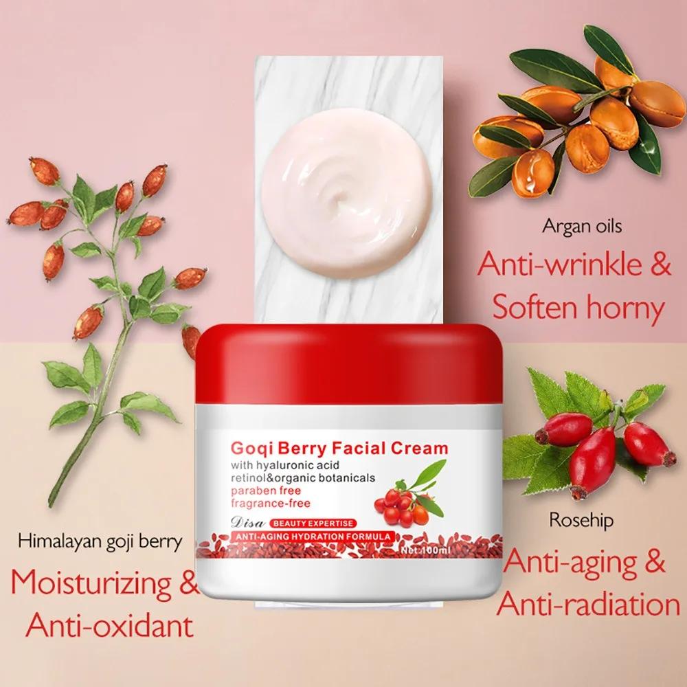WolfBerryes crèmes pour le visage 100ml Goji Essence hydratante Goqi baies soins de la peau Matrimon