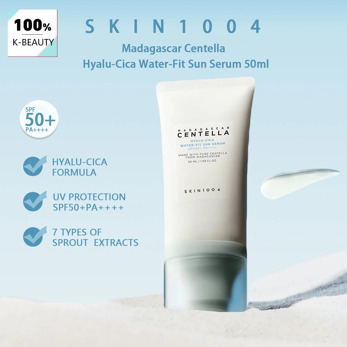 SKIN1004 Madagascar Centella Hyalu-Cica sérum solaire imperméable SPF50 + PA +++, doux, haute Protec