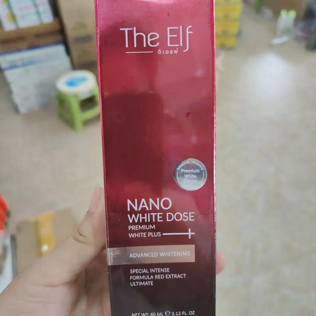 60 ml The Elf Nano crème blanche traitement blanchissant et éclaircissant pour le visage, correcteur