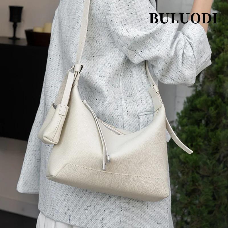 Sac à bandoulière rétro en cuir de vache véritable pour femme, sacs à main de luxe de créateur en cu