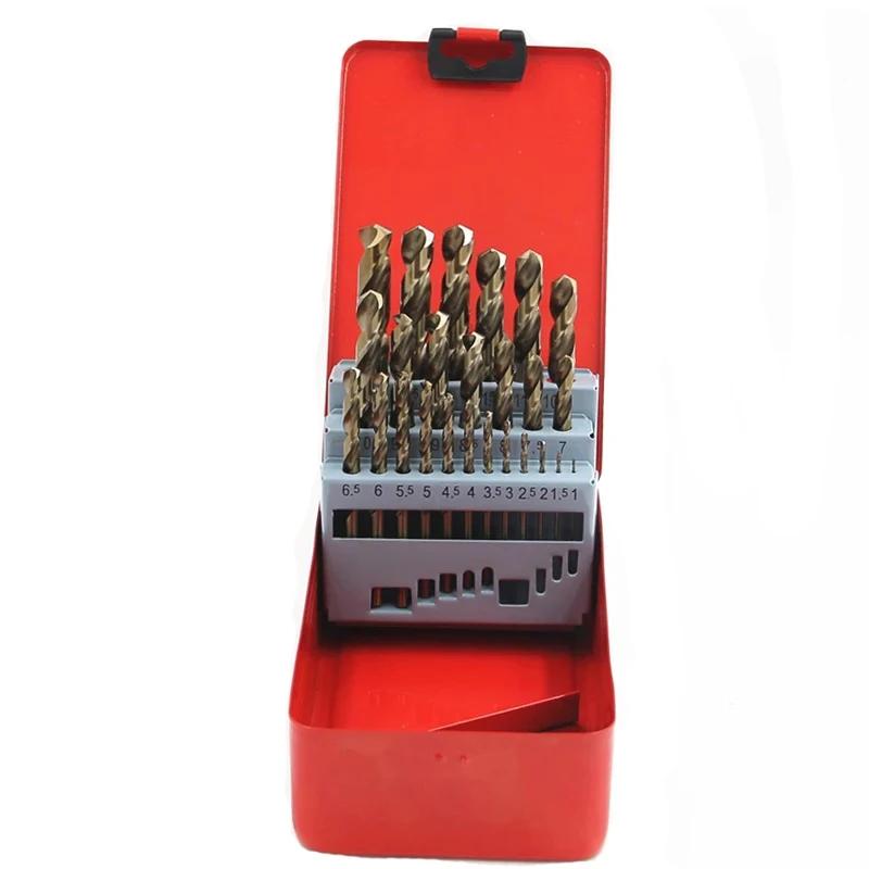 HSS-Co M35 forets hélicoïdaux à tige droite en Cobalt de haute qualité, accessoires d'outils électri