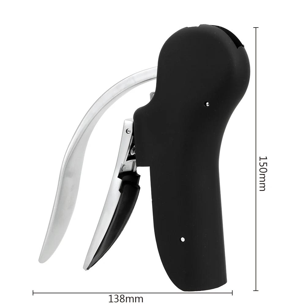Tire-bouchon à levier de barre de coupe-capsule, ensemble d'outils pour le vin, perceuse à liège, ki