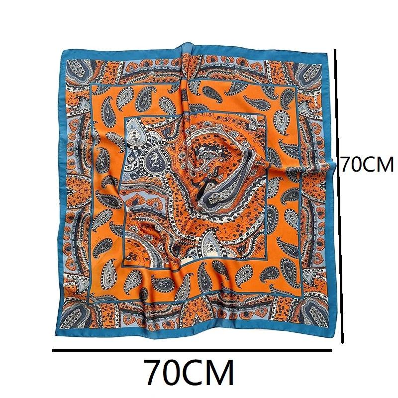 Nouveau foulard en soie foulard carré en soie pour femmes, sac à main de luxe pour femmes, foulard e