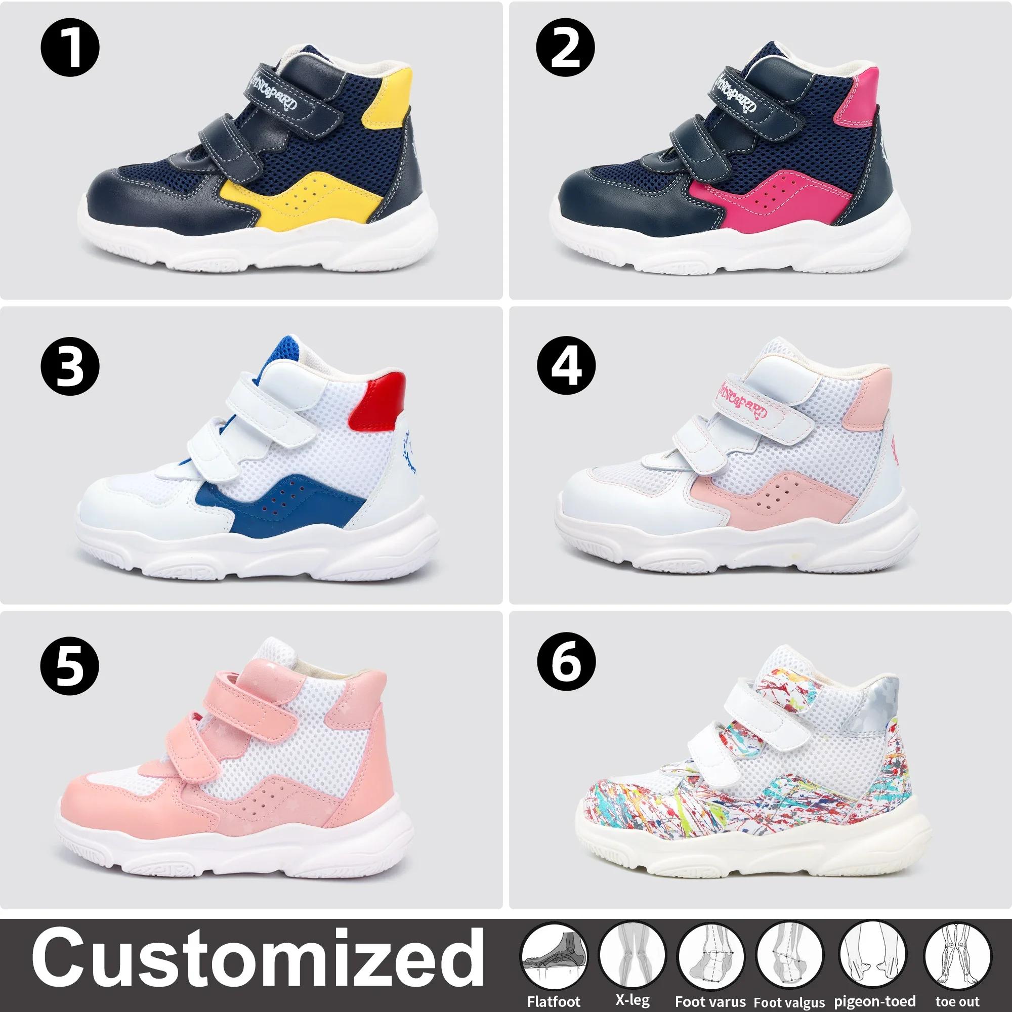 Chaussures orthopédiques AFO pour enfants, baskets correctrices de première marche pour garçons et f