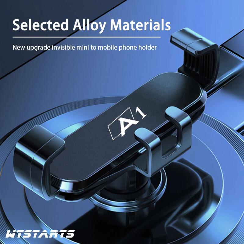 Support de téléphone de voiture pour Audi A1, 8X Sportback, navigation GPS réglable, support d'invit