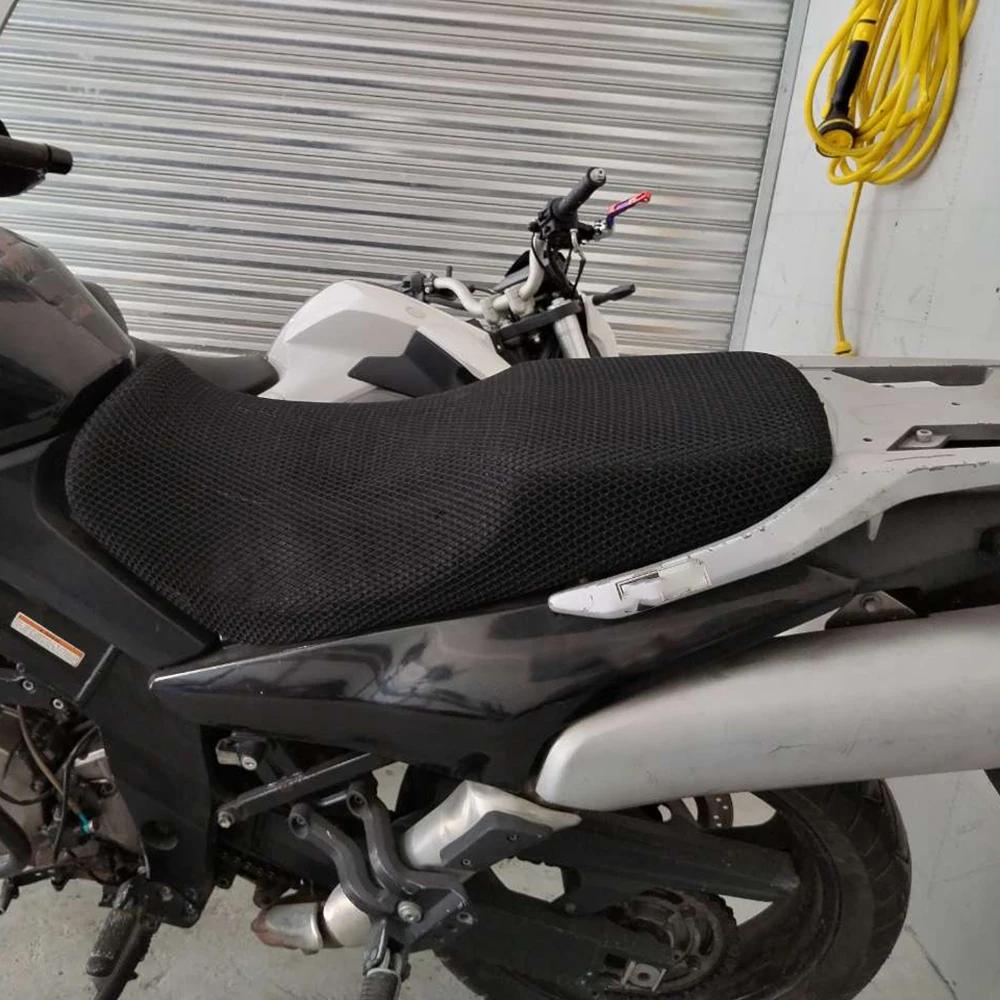 Housse de siège de coussin de protection en tissu maille 3D antidérapant pour moto, pour Suzuki v-st